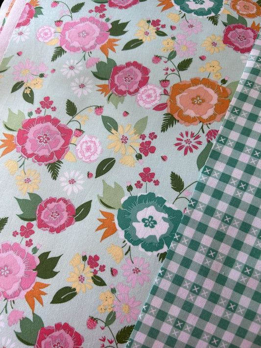 "Aqua Daydream" Market Tote - Limited Edition | Edelweiss & Lily